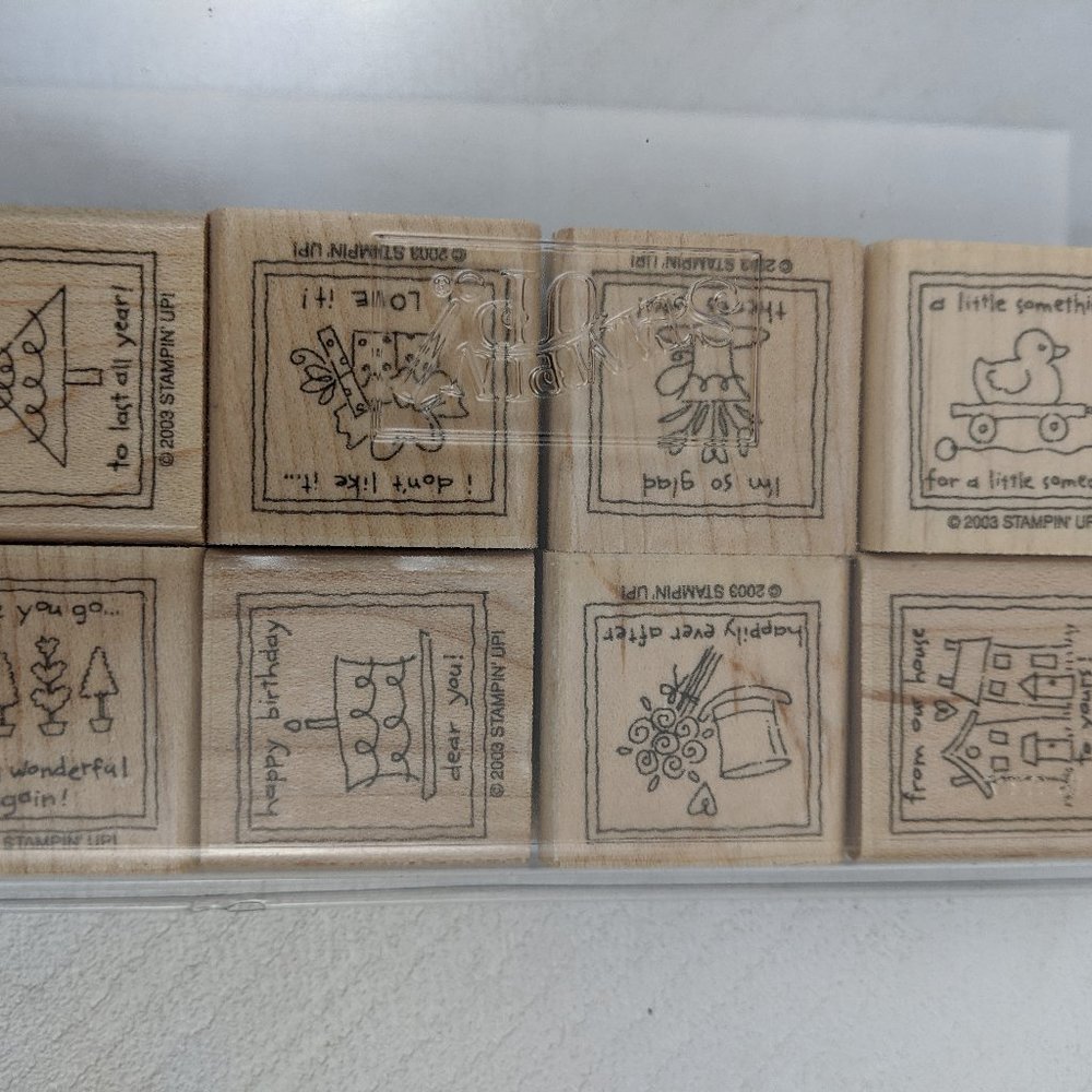 Stampin' Up Love Notes Holiday Retired